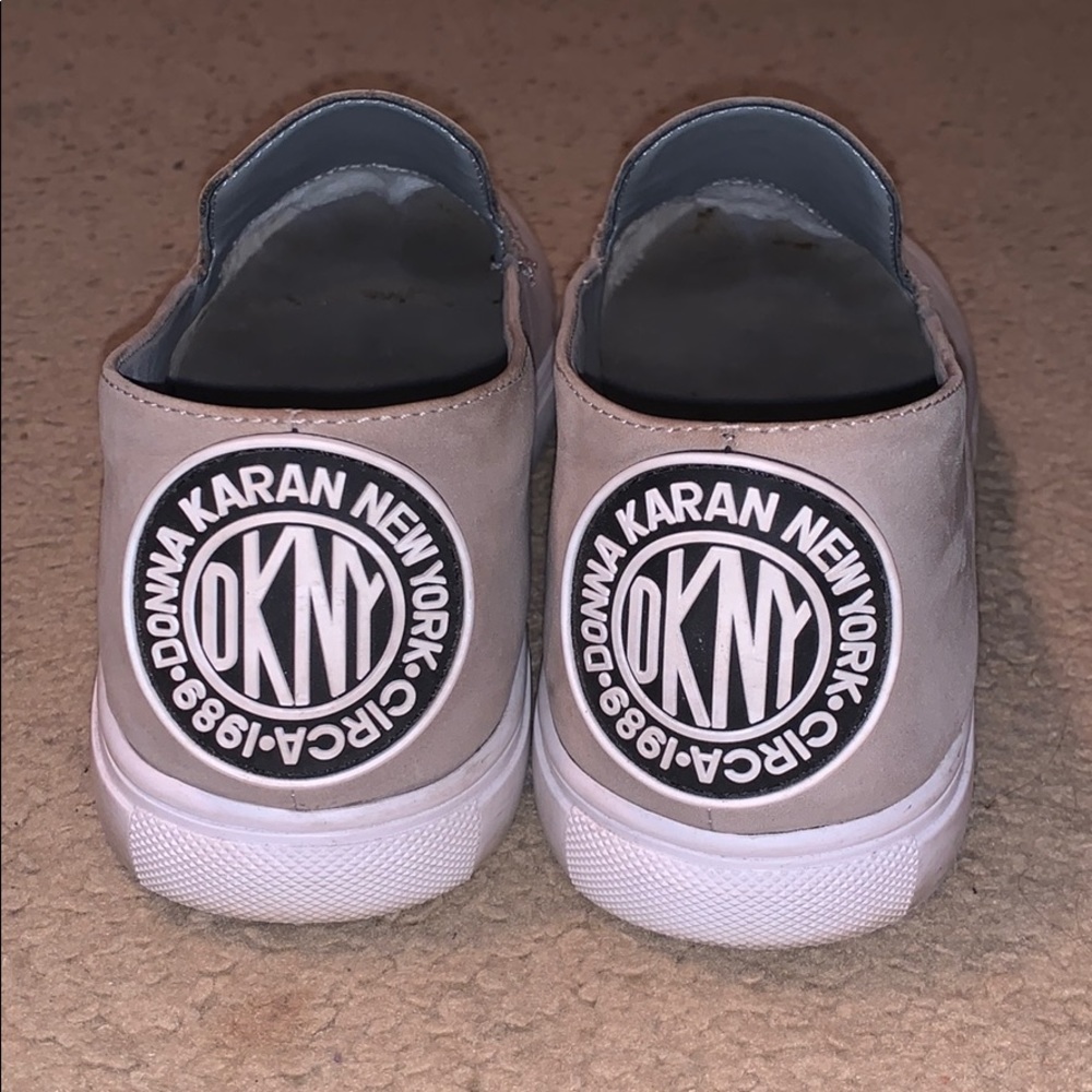 DKNY slip on shoes.